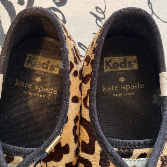KATE SPADE Keds leopard calf hair - Picture 5 of 6